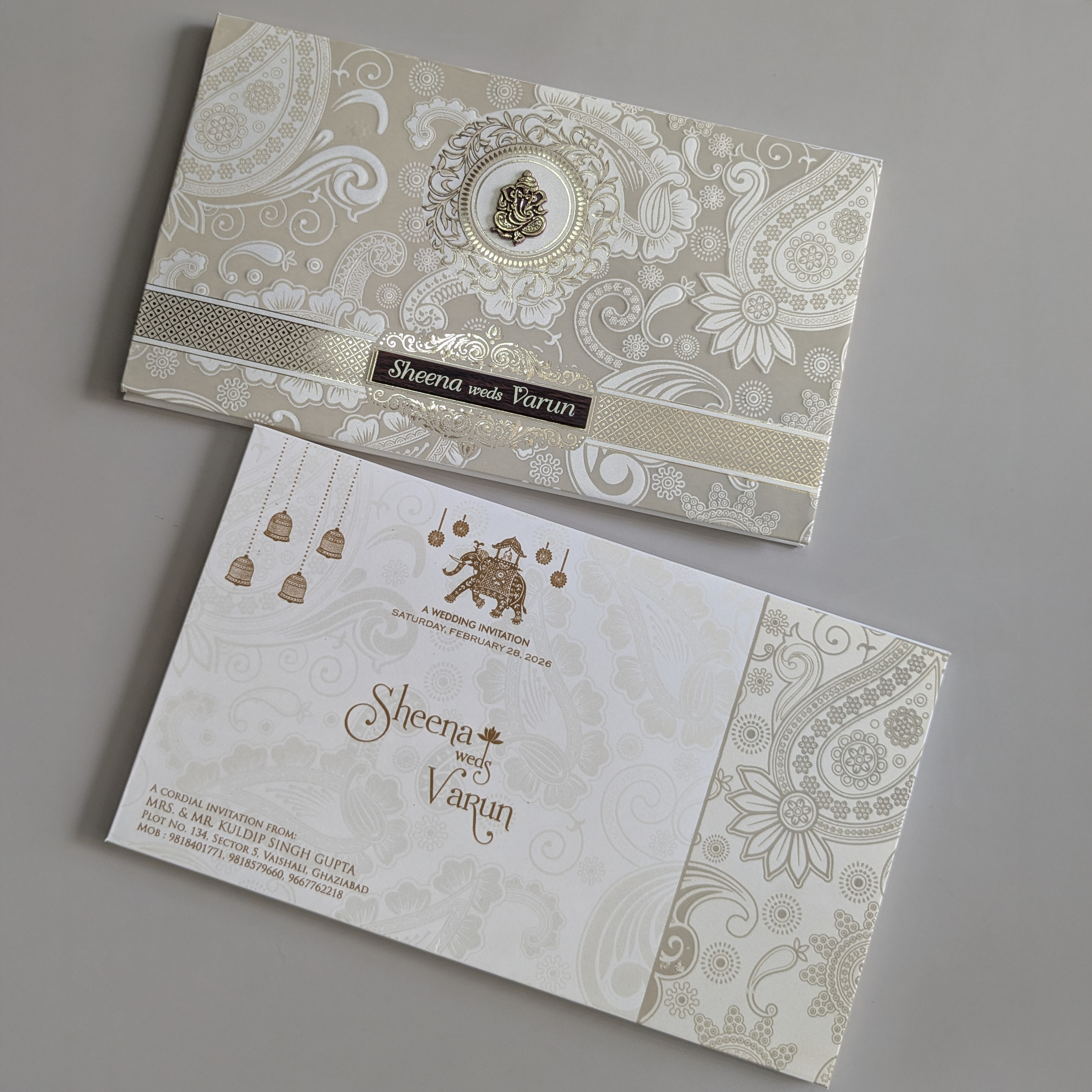 wedding card 3429